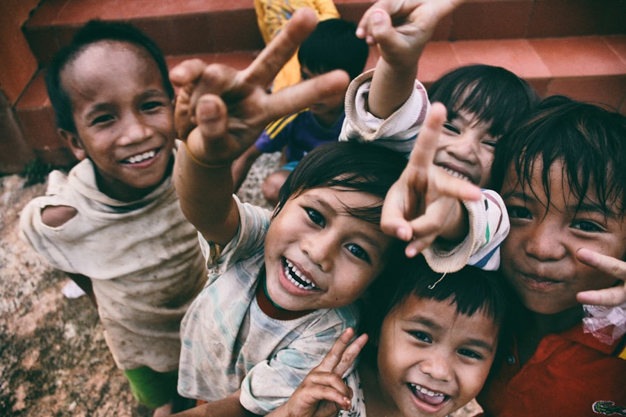 Enfants bénéficiaires du programme FEJ-PEFJ